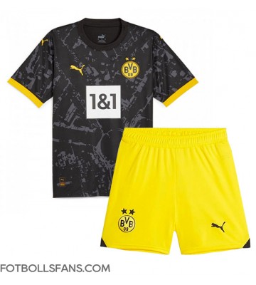 Borussia Dortmund Replika Bortatröja Barn 2023-24 Kortärmad (+ Korta byxor)